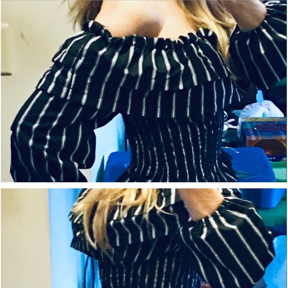 Charlotte Russe Black peplum mini skirt- Medium - Picture 9 of 9